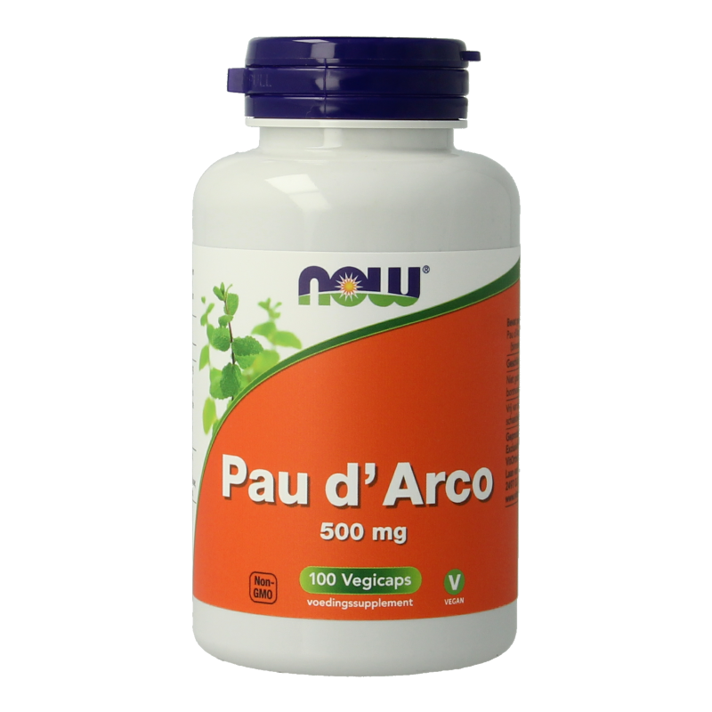 NOW Pau d'arco 500mg 100 Vegetarische capsules