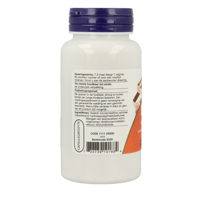 NOW Biotica 4x6 acidophilus 60 Vegetarische capsules