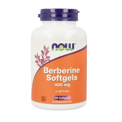 NOW Berberine 400mg 90 Softgels