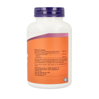 NOW Berberine 400mg 90 Softgels