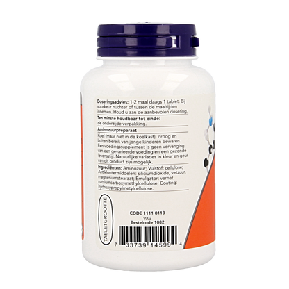 NOW L-Lysine 1000mg 100 Tabletten