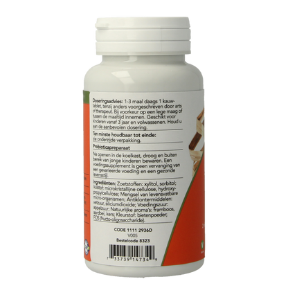 NOW Berry Dophilus™ Kids biotica kind 60 Kauwtabletten