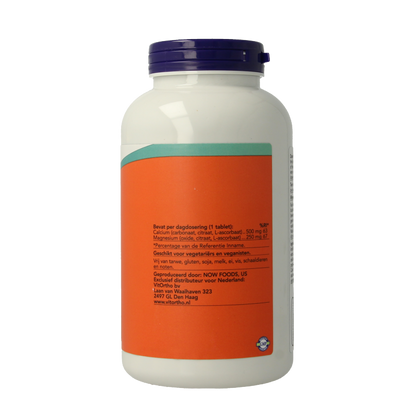 NOW Calcium 500mg magnesium 250mg 250 Tabletten