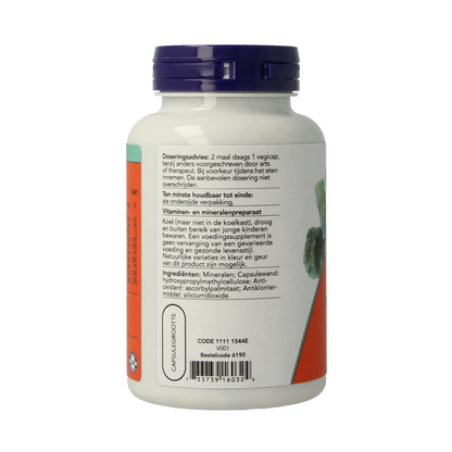 NOW Mineralen compleet 120 Vegetarische capsules