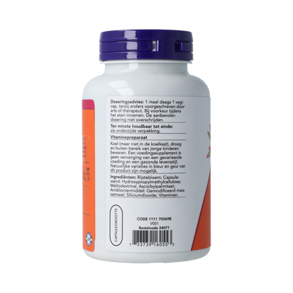 NOW Vitamine D3 en K2 - 1000 IE 45 mcg 180.00 Vegetarische capsules