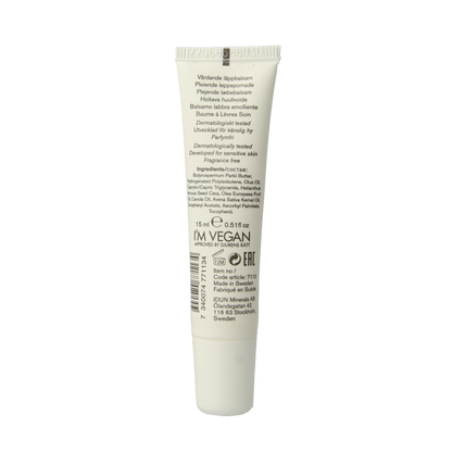 Idun Minerals Skincare lipbalm care & repair cream 15.00 Milliliter