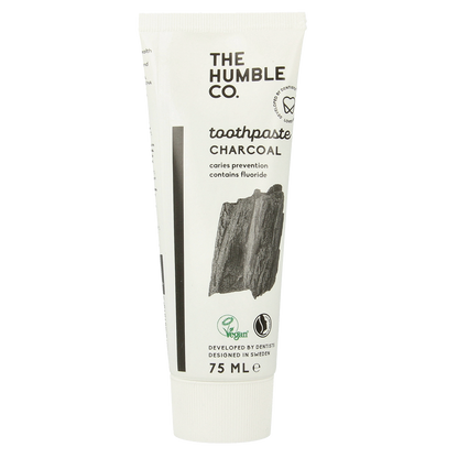 The Humble Co Tandpasta natural charcoal 75.00 Milliliter