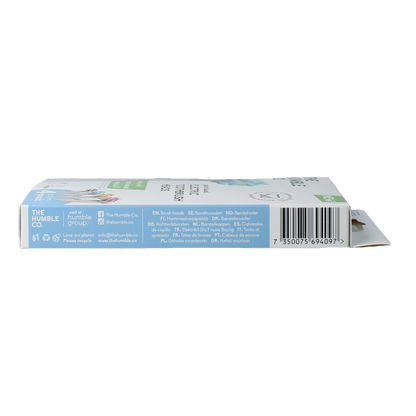 The Humble Co Opzetborstels plantbased 4.00 Stuks