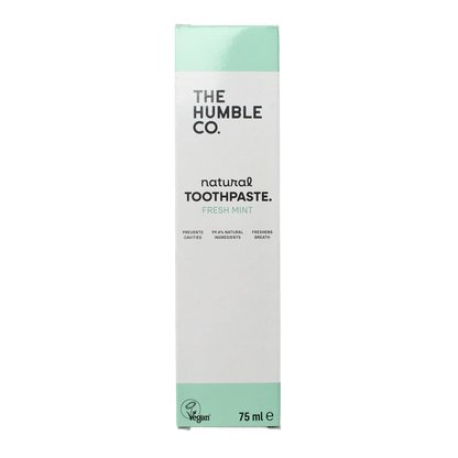 The Humble Co Tandpasta natural fresh mint 75.00 Milliliter