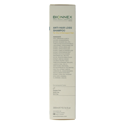 Bionnex Shampoo anti hair loss 300 Milliliter