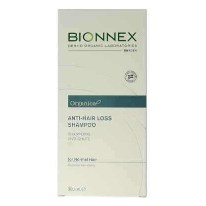 Bionnex Shampoo anti hair loss for normal hair 300 Milliliter