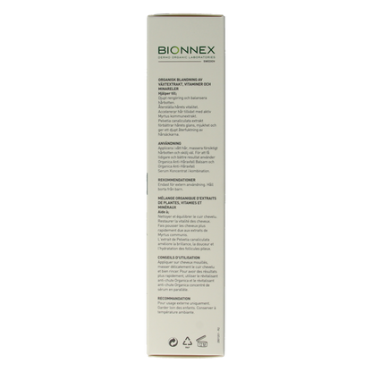 Bionnex Shampoo anti hair loss for normal hair 300 Milliliter