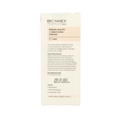 Bionnex Nordea serum salycilic acid 30 Milliliter