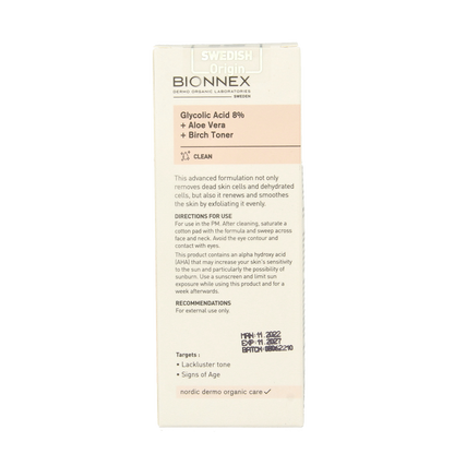 Bionnex Nordea serum glycolic acid 100 Milliliter