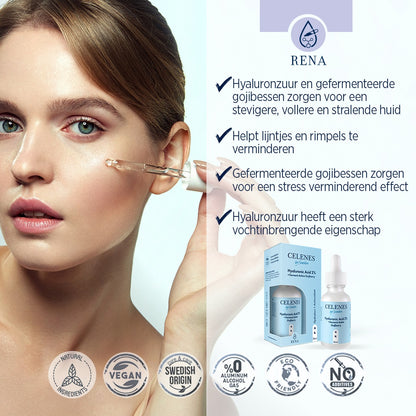 Celenes Serum hyaluronic acid + fermented active gojiberry 30 Milliliter