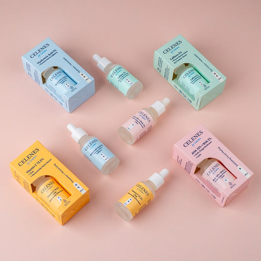 Celenes Facial peeling AHA 8% + BHA 2% + lactic + arctc ch 30 Milliliter