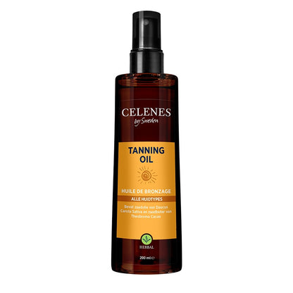 Celenes Herbal tanning oil 200 Milliliter