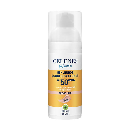 Celenes Herbal dry touch tinted light fluid SPF50+ 50.00 Milliliter