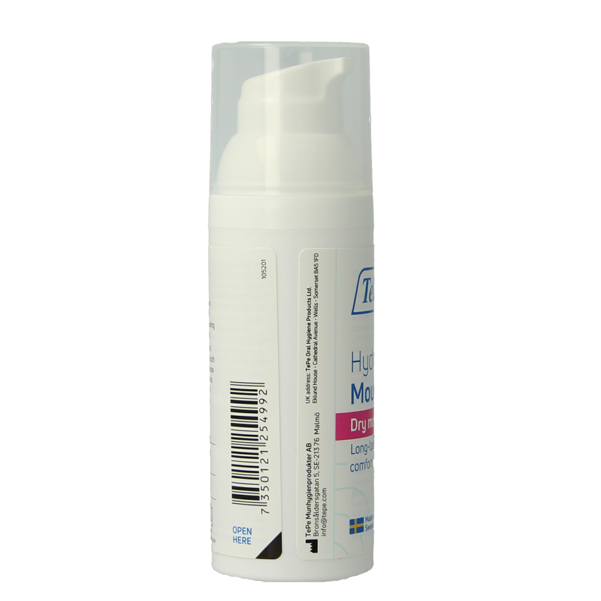 TePe Hydraterende mondgel voor droge mond unflavoured 1.00 Stuks