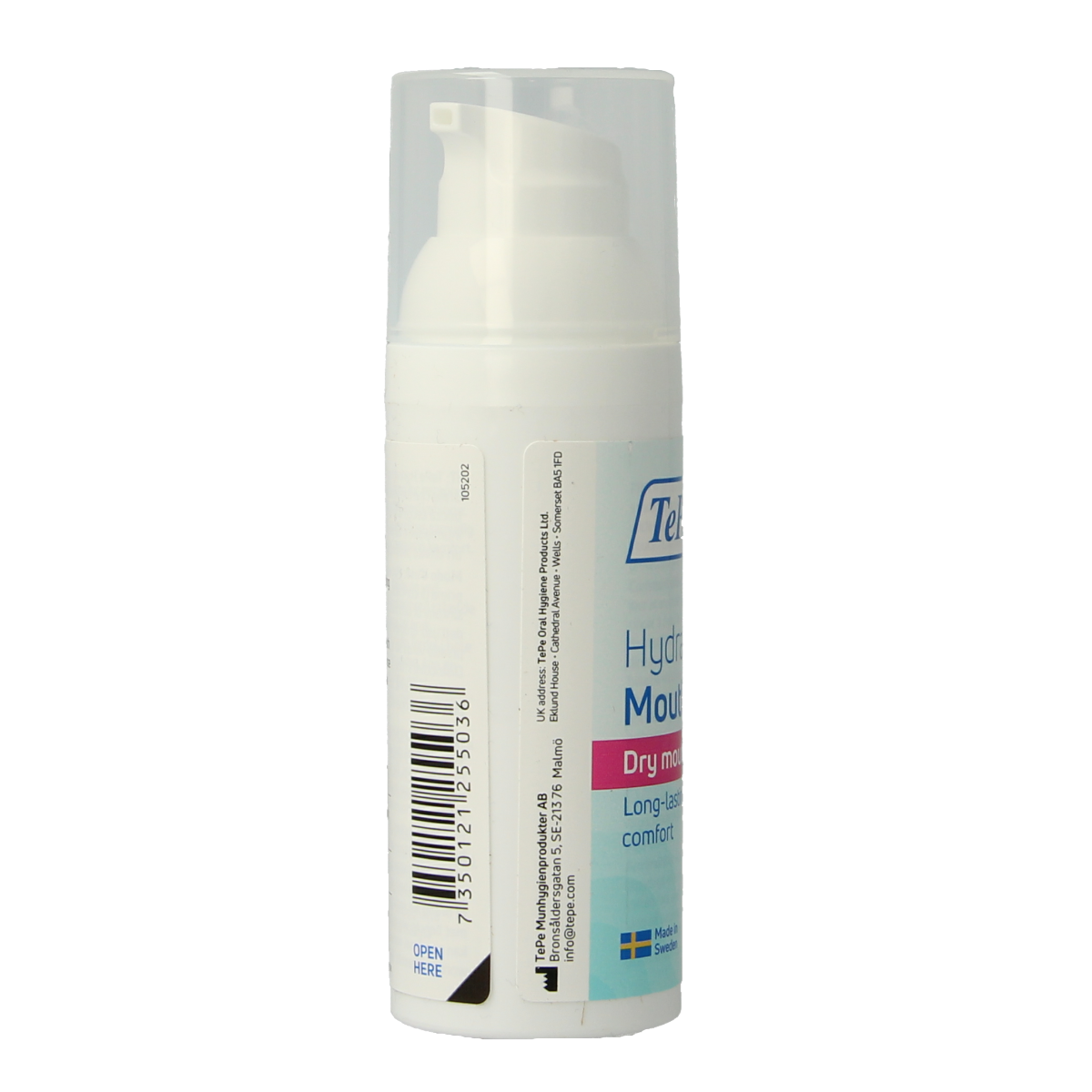 TePe Hydraterende mondgel voor droge mond pepermunt 1.00 Stuks
