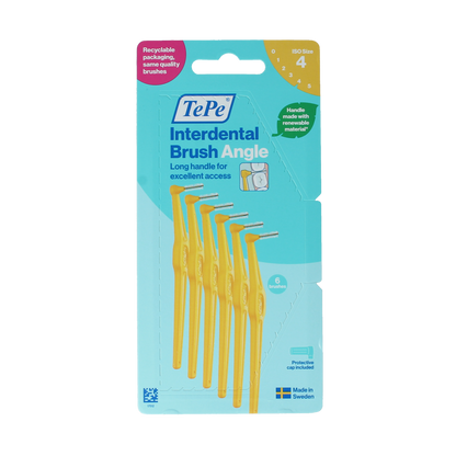 TePe Angle geel iso maat 4 6.00 Stuks