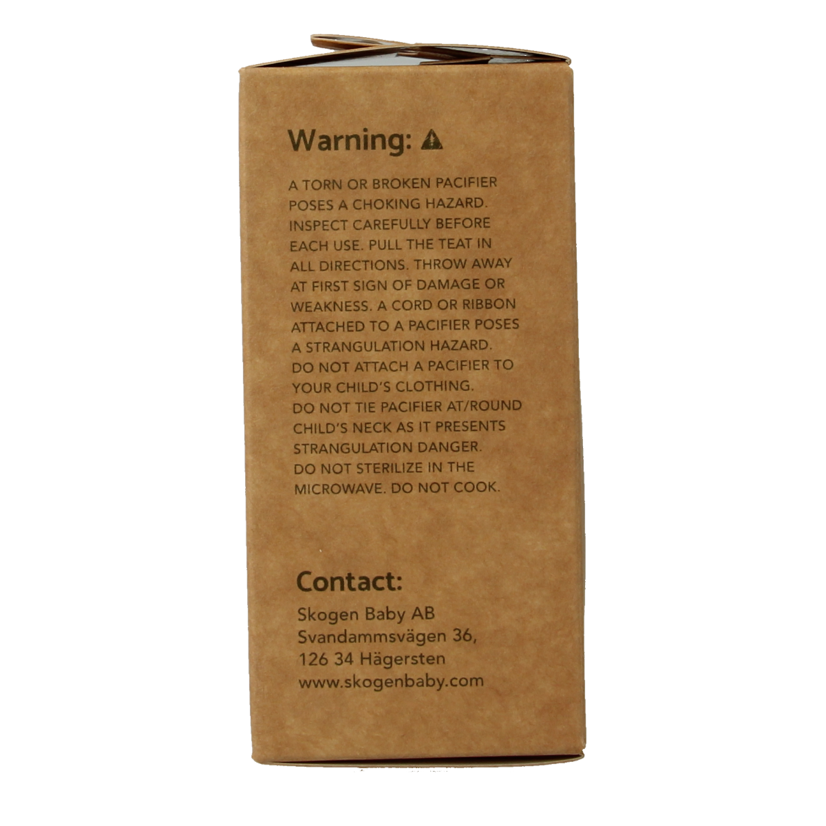 Skogen Baby Beech + coco orthodontic 6+ maanden 2 Stuks