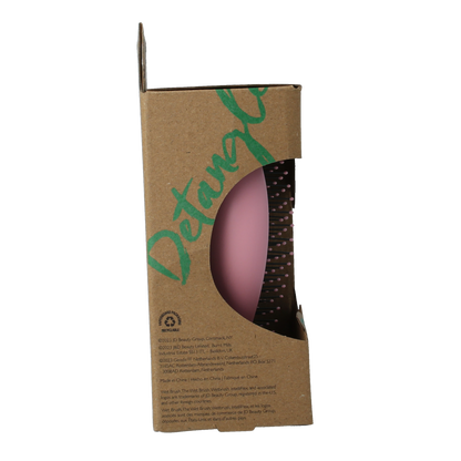Wet Brush Go green palm detangler pink water 1.00 Stuks