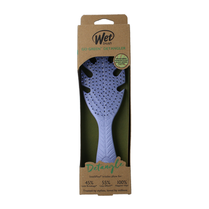 Wet Brush Go green detangler lavender 1.00 Stuks
