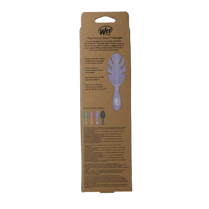 Wet Brush Go green detangler lavender 1.00 Stuks