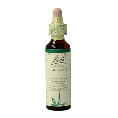 Bach Agrimony/agrimonie 20 Milliliter