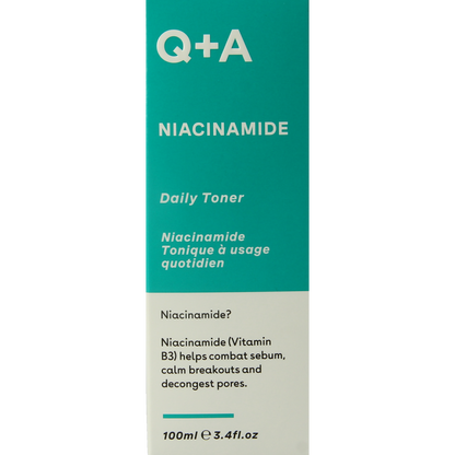 Q+A Niacinamide daily toner  100.00 Milliliter