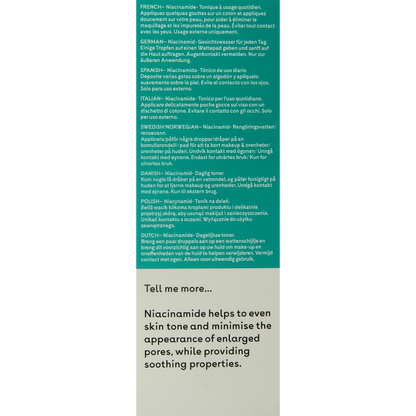 Q+A Niacinamide daily toner  100.00 Milliliter