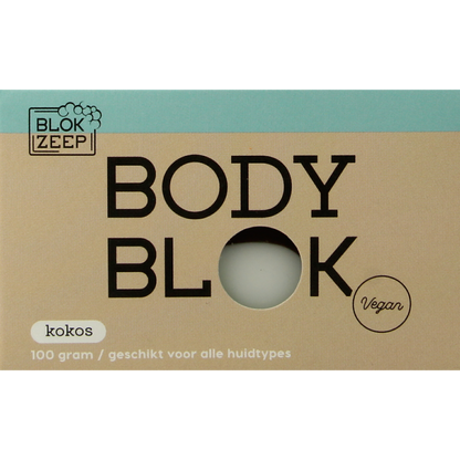 Blokzeep Body bar kokos 100.00 Gram