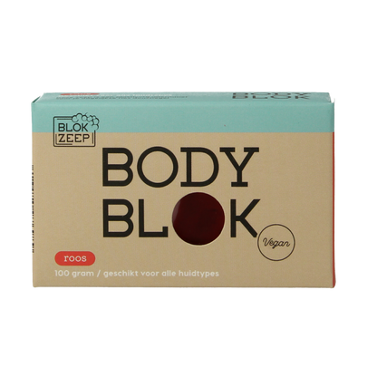 Blokzeep Body bar roos 100 Gram