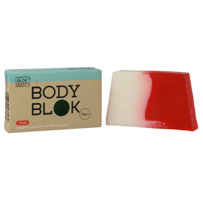 Blokzeep Body bar roos 100 Gram
