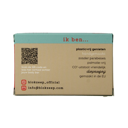 Blokzeep Body bar roos 100 Gram