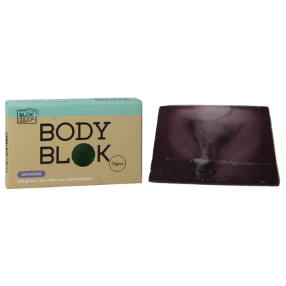 Blokzeep Body bar lavendel 100 Gram