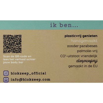 Blokzeep Body bar lavendel 100 Gram