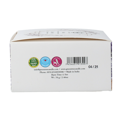 Bolsius Gemstone candle healing lavender 70 Gram