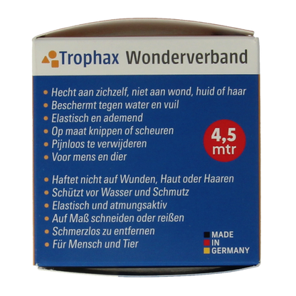 ABC Wonderverband Wonderverband blauw 4.5m x 5cm 1 Stuks