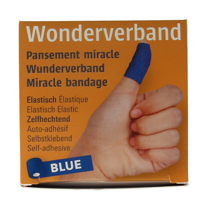 ABC Wonderverband Wonderverband blauw 4.5m x 5cm 1 Stuks