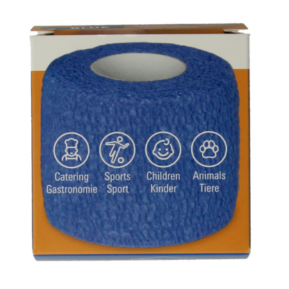 ABC Wonderverband Wonderverband blauw 4.5m x 5cm 1 Stuks