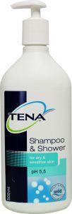 Tena Shampoo & shower 500 Milliliter