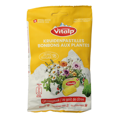 Vitalp Citroenmelisse suikervrij 75.00 Gram