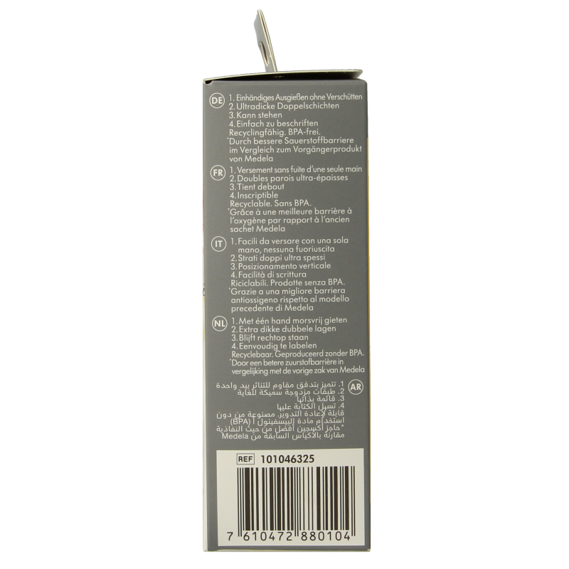 Medela Moedermelk bewaarzakjes 210ml 25 Stuks