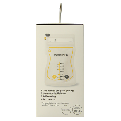 Medela Moedermelk bewaarzakjes 210ml 50 Stuks