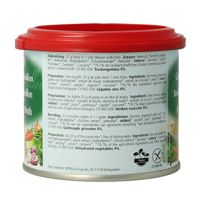 Morga Groentebouillon pasteus 200.00 Gram