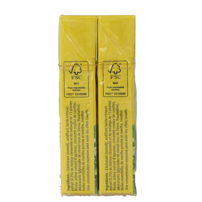 Ricola Citroen munt suikervrij duopak 100.00 Gram
