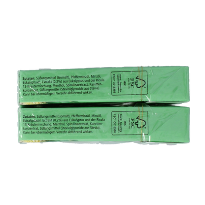 Ricola Eucalyptus suikervrij duo pack 100.00 Gram