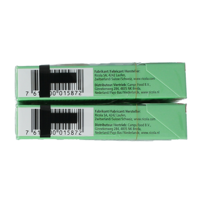 Ricola Eucalyptus suikervrij duo pack 100.00 Gram